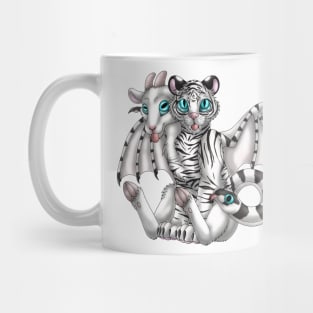 Chimera Cubs: White Tiger Mug